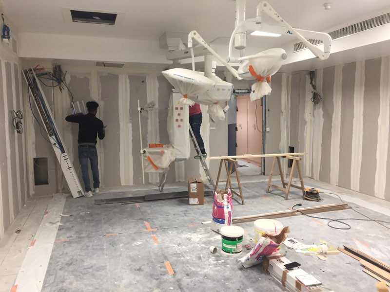 Travaux de Radioprotection dans salle d'imagerie médicale ou dentaire