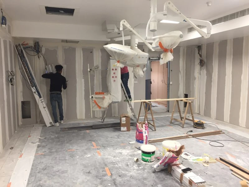 Travaux de Radioprotection dans salle d'imagerie médicale ou dentaire