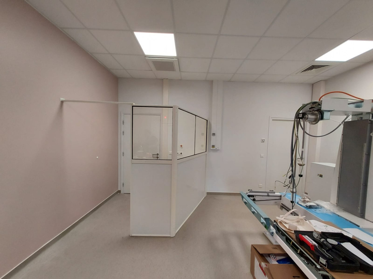 Fourniture et pose de paravent plombé Anti X